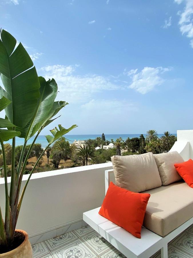 Roof Top Pied Dans L'Eau Panoramic View, 80 Meters From Seaside Hammamet Ngoại thất bức ảnh