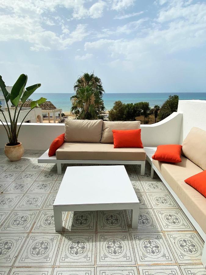 Roof Top Pied Dans L'Eau Panoramic View, 80 Meters From Seaside Hammamet Ngoại thất bức ảnh